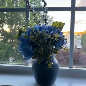 Blue Ceramic Vase